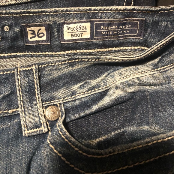 ‼️SOLD‼️Womens Miss Me Bootcut Jeans Size 36 - Picture 10 of 13